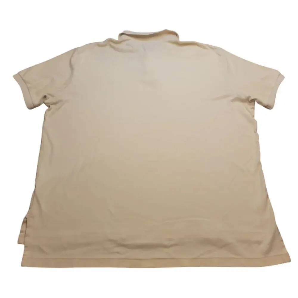 VTG Polo Ralph Lauren Yellow Polo Pony Logo 2XL Classic